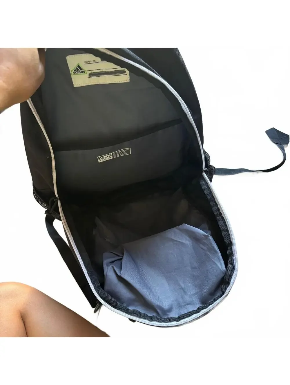 VINTAGE ADIDAS BLOCCORE BACKPACK // GORPCORE STREETWEAR BAG
